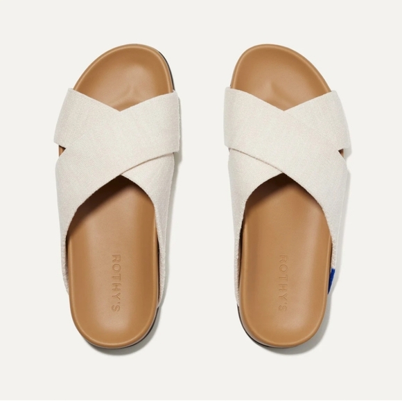 Rothy's, The Weekend Slide, Oat, Size 7.5 - Picture 2 of 13